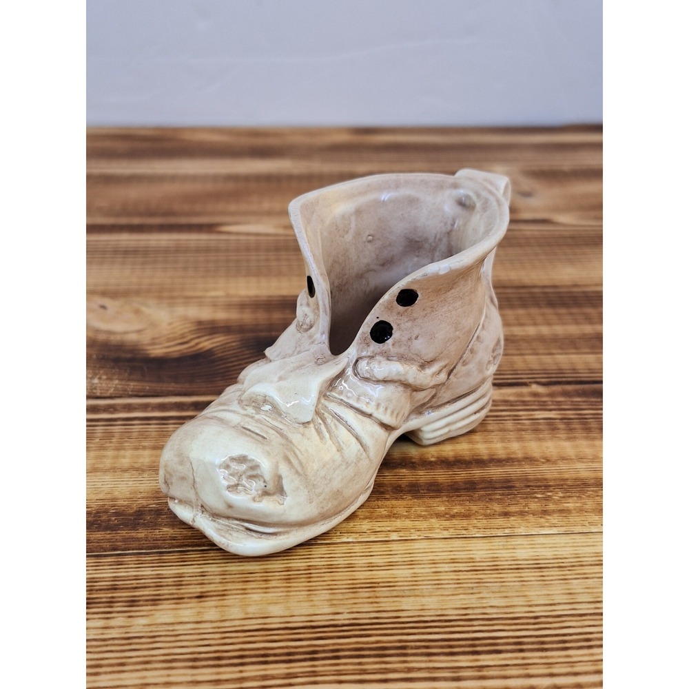 Vintage Ceramic‎ Boot Figurine